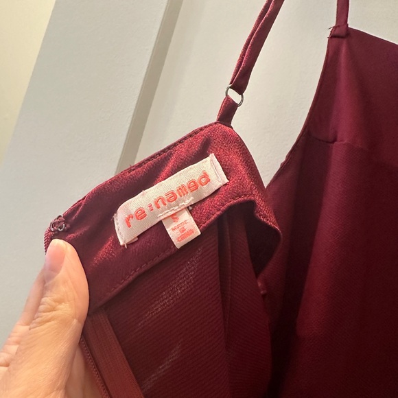 Gorgeous deep red midi dress - small by Re:Named - Picture 4 of 6